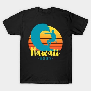 Best Days Hawaii Surf T-Shirt T-Shirt